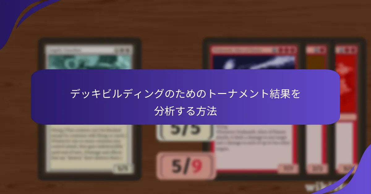 マジック：ザ・ギャザリングのプレイヤーランキングはどのように決定されるのか？