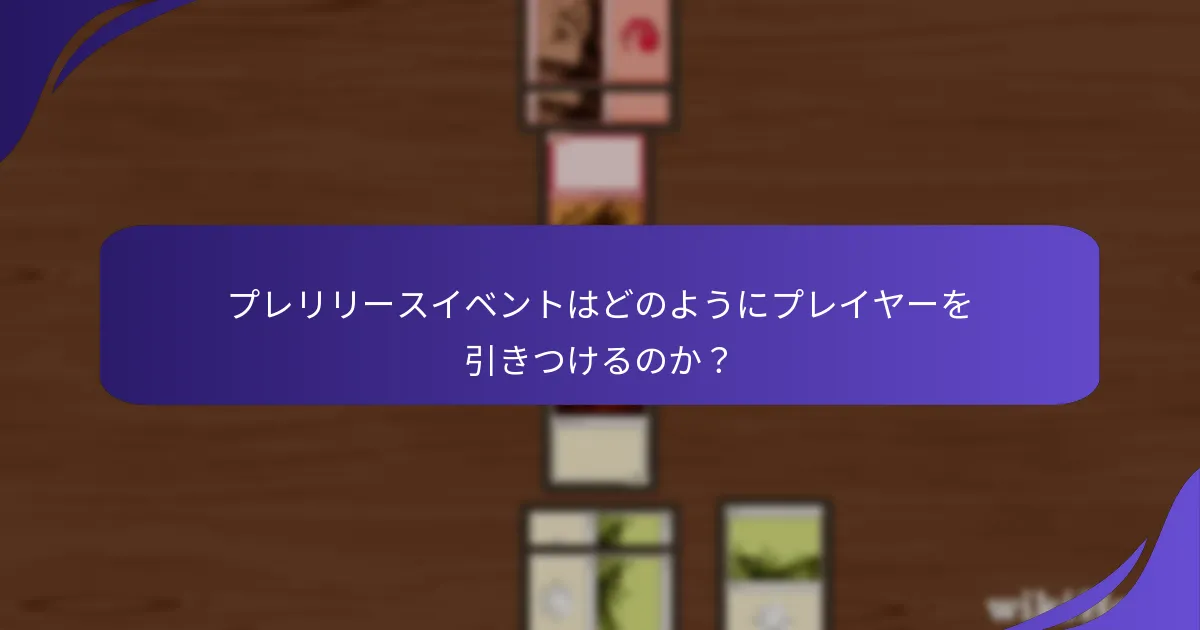どのマジック：ザ・ギャザリングのプレリリースイベントが最も優れているのか？